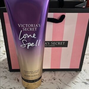 Victoria's Secret Purple and Gold Moisturizer